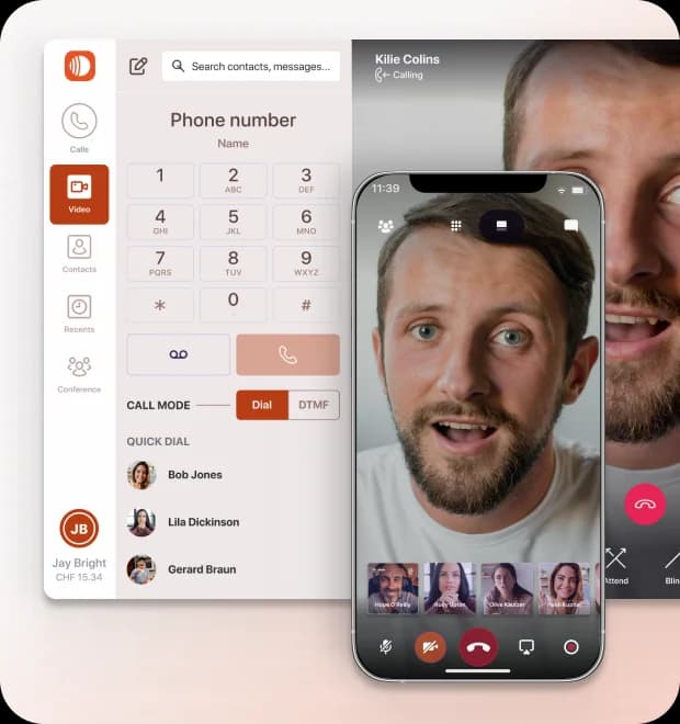 Voxsun app mockup